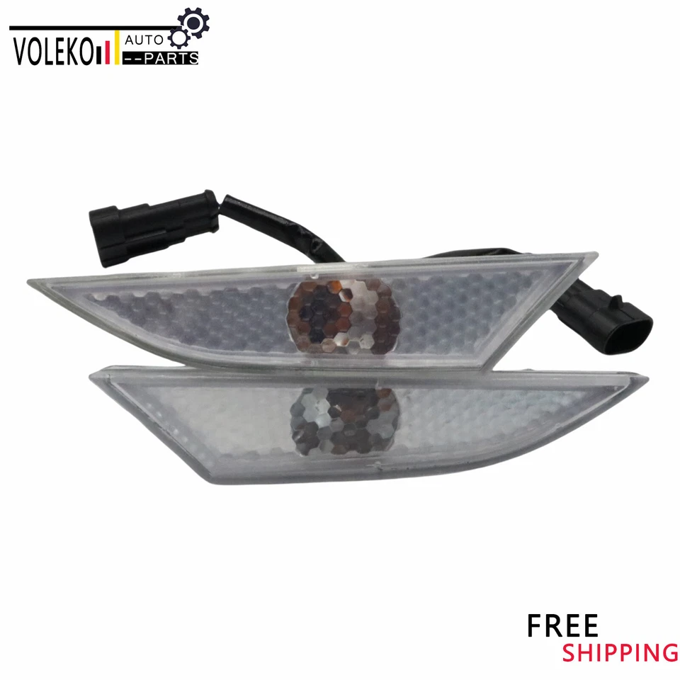 Lente indicadora lateral transparente con bombilla para Gallardo Base Coupe 2 puertas 04-09 Foto 3 de 4