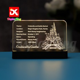Display King - LED display plaque for Lego The Disney Castle 71040 (NEW)