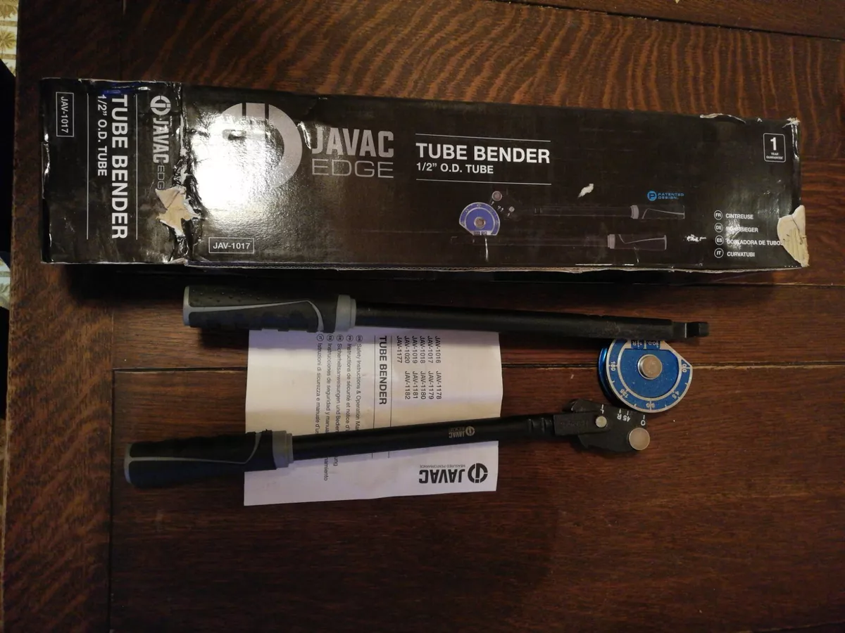Javac hydraulic sale tube bender