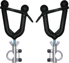 Durable Atv Handlebar Gun Bow Rack With 360 Degree Rotation And Secure Straps