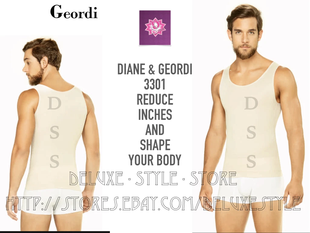 CAMISILLA REDUCTORA PARA HOMBRE FAJA COLOMBIANA FOR MEN GEORDI 3301