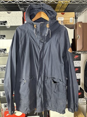 Pull & Bear Rude Outerwear Dept. Jacket Navy 2 Pocket Mens XL / 42 RARE