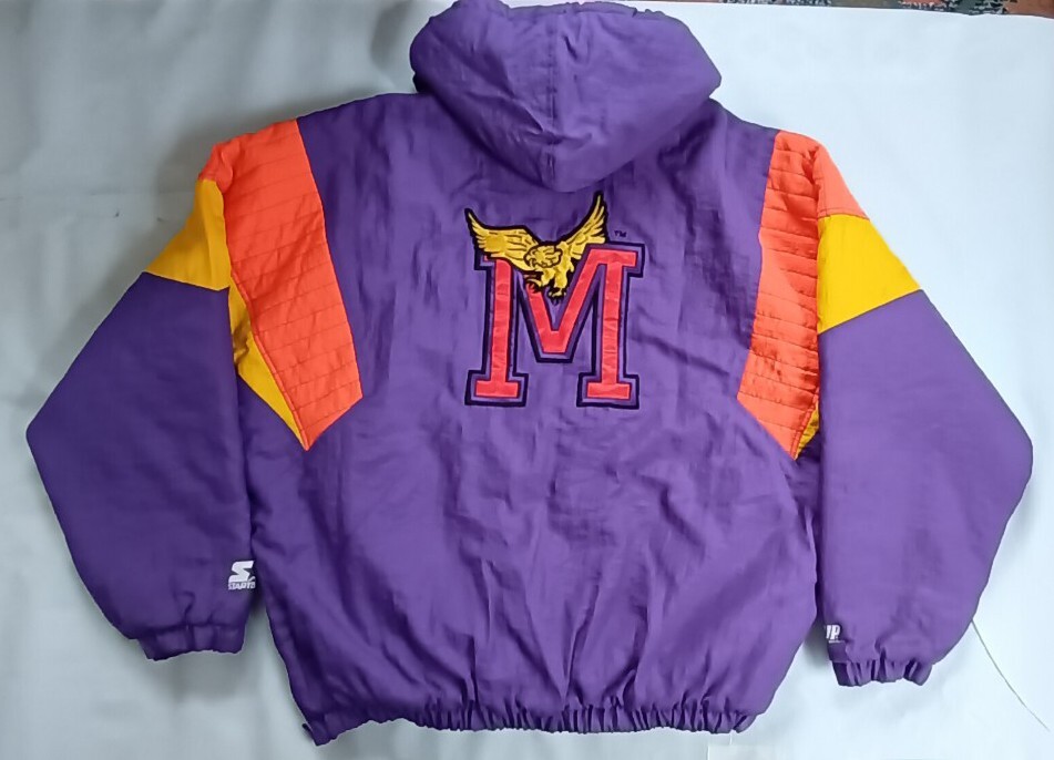 VTG STARTER MINNESOTA STATE SCREAMING EAGLES 1/2 ZIPP PULLOVER