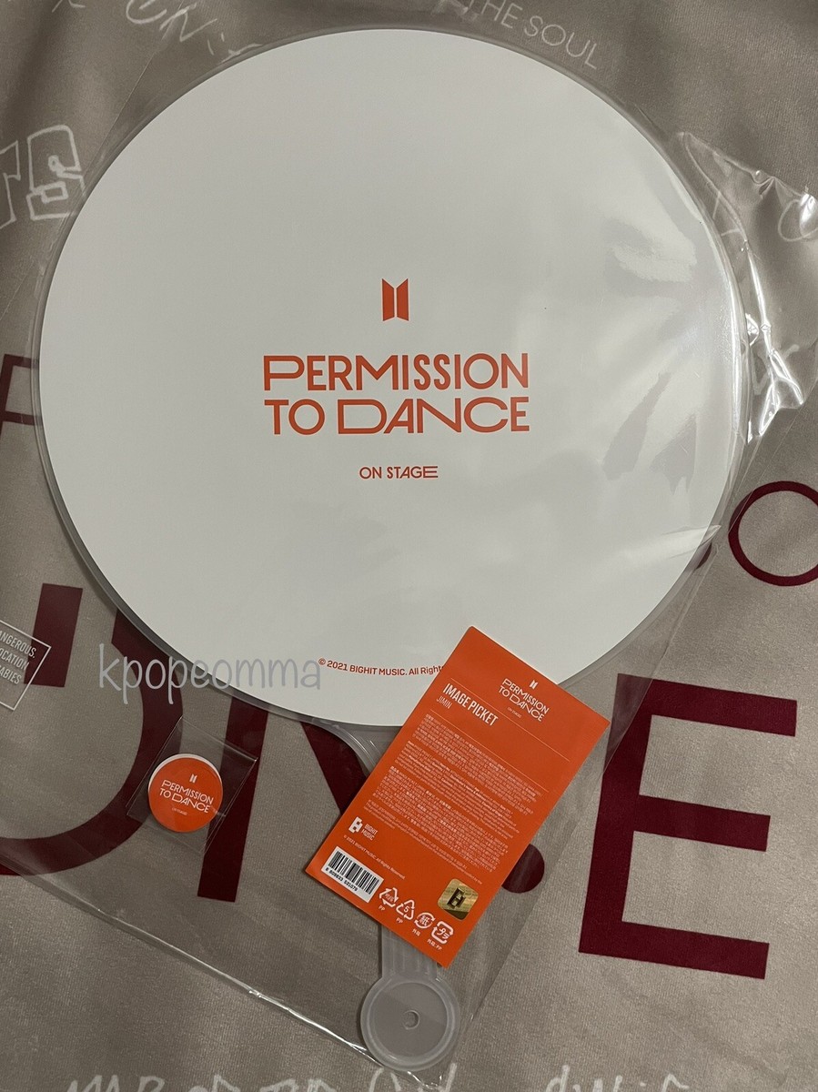 BTS JIMIN Park Jimin PERMISSION TO DANCE PICKET LAS VEGAS 2022 | eBay