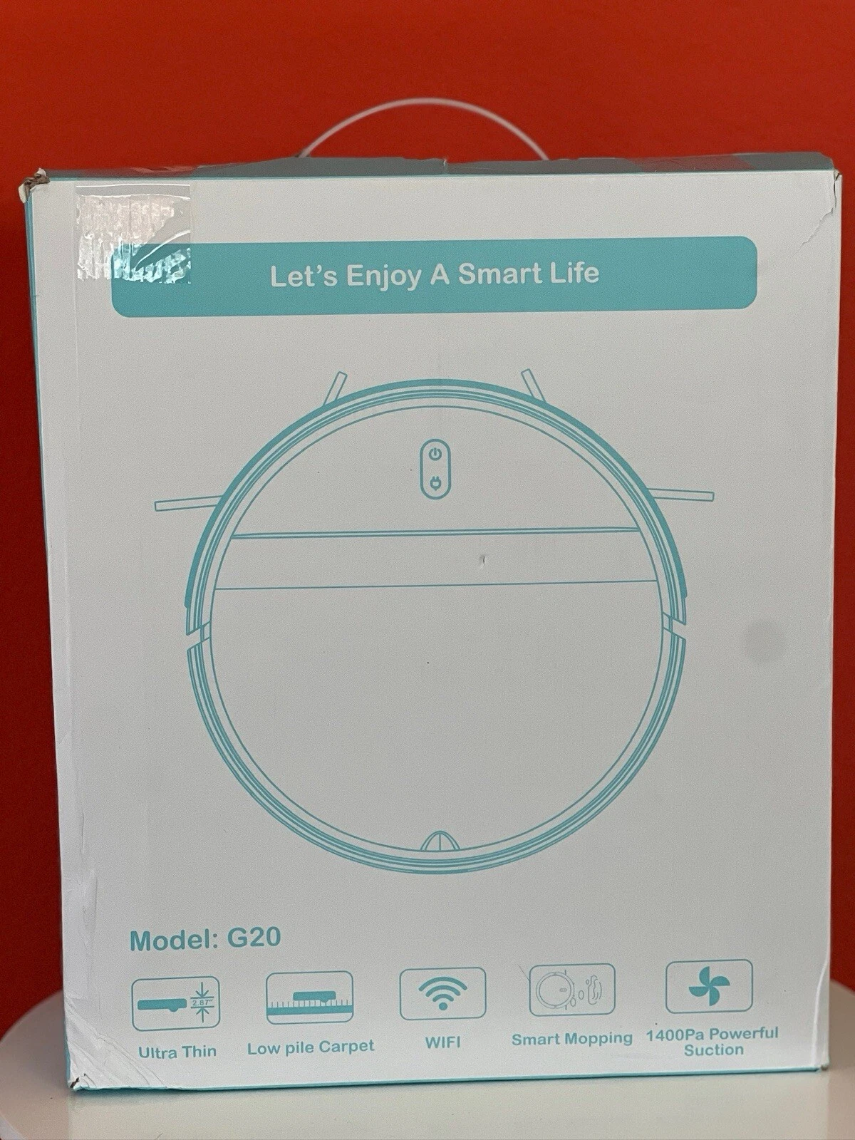 Robot Vacuum and Mop Combo Model G20, WiFi Alexa App 2-in-1 NEW