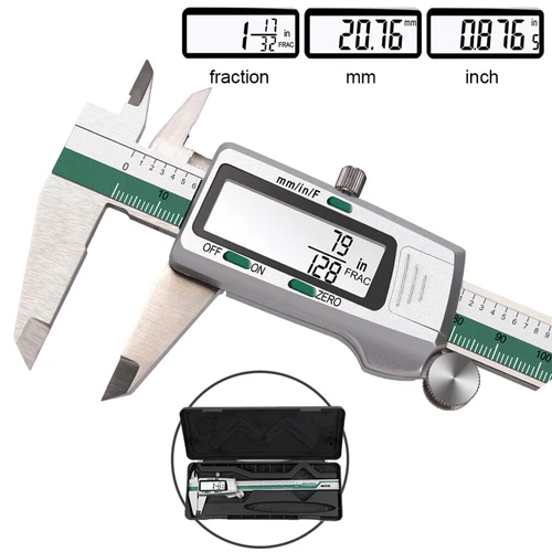 150mm Digital Caliper Vernier Electronic Gauge Micrometer Ruler Measuring Tool