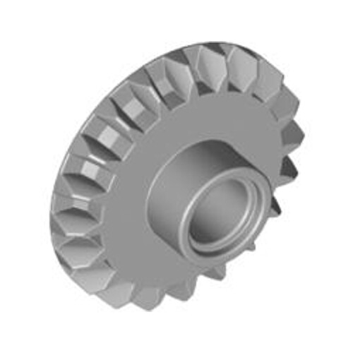 Lego Technic Bricks 20x Medium Stone Grey Z20 Gear Cog Wheel 4558690 87407 NEW - Picture 1 of 5