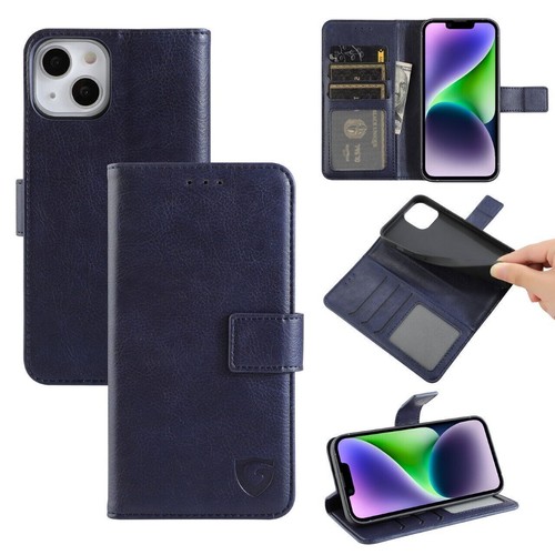 Leather Flip Card Wallet Case For iPhone 16 Pro Max,15,14 + 2 Screen Protectors - Picture 30 of 47