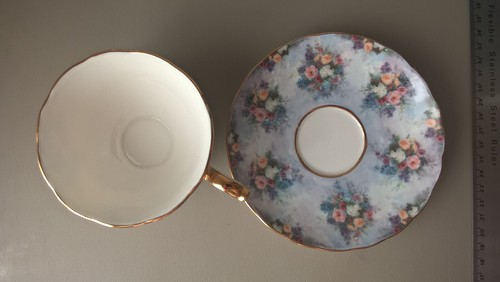 Lena Liu Bradford Editions Tea Cup Teacup Saucer GLORY Glorious Chintz Porcelain - Picture 18 of 24