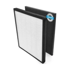 LEVOIT LV-PUR131 Air Purifier Replacement Filter, True HEPA & Activated Carbo...