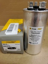 5 Titan Pro Trcfd355 Motor Dual Run Cap,35/5 Mfd,370-440V