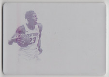 2019-20 Panini Flawless Knicks Mitchell Robinson Dual Patches Magenta Plate 1/1