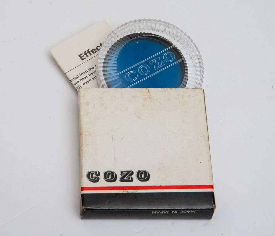 Cozo 80a 55mm, Cooling filter - for use with daylight film in tungsten light. - Image 4 of 4