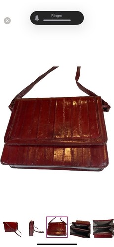 Eel leather Handbag