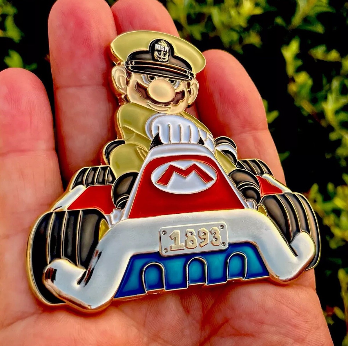 チャレンジコイン　USN ヨッシー　マリオ チャレンジコイン USN ヨッシー マリオ NINTENDO SUPER MARIO