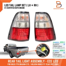 E4 GENUINE DEPO LED TAIL LIGHT LAMP FOR  ISUZU PICKUP TF TFR DRAGON EYE 97-03