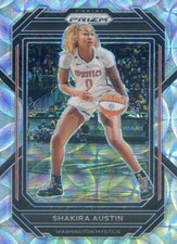 2023 Panini Prizm WNBA SHAKIRA AUSTIN #70 PREMIUM SCOPE PRIZM #4/99 MYSTICS