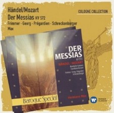 HÄNDEL, MOZART - DER MESSIAS 2 CD NEU - FRIMMER, GEORG, PREGARDIEN