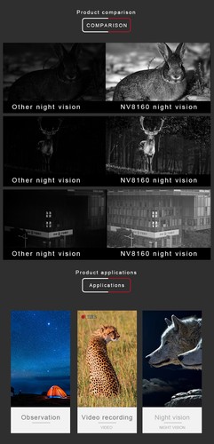 8XZoom Digital Night Vision Goggles Head Mounted Binoculars HD Infrared Hunting - Picture 8 of 18