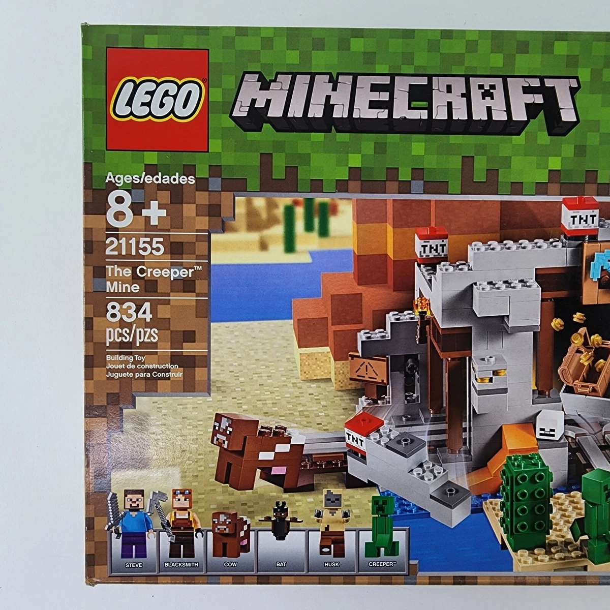 Jeux de construction LEGO Minecraft - La mine du Creeper, Jeu