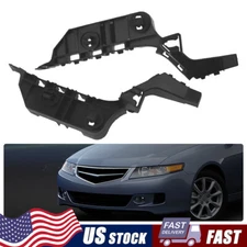 Pair Front Bumper Fender Support Bracket For Acura TSX 2004 2005 2006 2007 2008