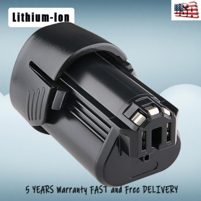 Battery 12V 4800mAh Lithium-ion For Bosch BAT411 BAT412 BAT414 GSR GDR GSB GWI
