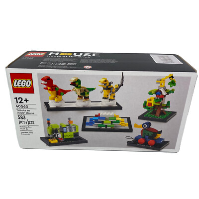 LEGO 40563 Tribute to Lego House 583 Pieces New Sealed Fast Shipping  673419365925|