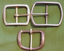Lot of 6 Replacement Belt Buckles
