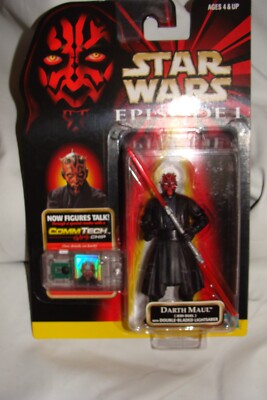 Star Wars Episode 1 Darth Maul Jedi  Action Figure MOC