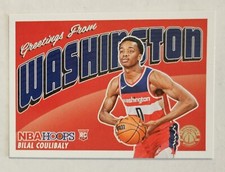 BILAL COULIBALY 2023-24 Panini NBA Hoops - Rookie Greetings #9 Wizards