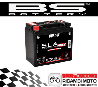 Batteria Yuasa Per BMW R 1200 GS Adventure ABS DTC LC 2017 - YTX14-BS - Foto 7