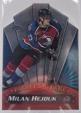 2001 Topps Chrome Rocket's Flare #RF Milan Hejduk