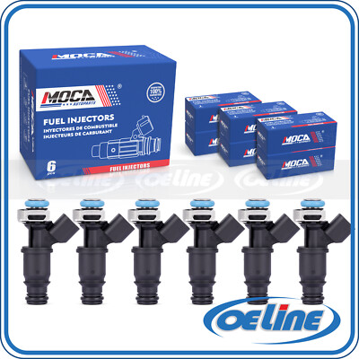 6x Fuel Injector for Pontiac Grand Prix Buick LaCrosse Allure Lucerne 3.8L
