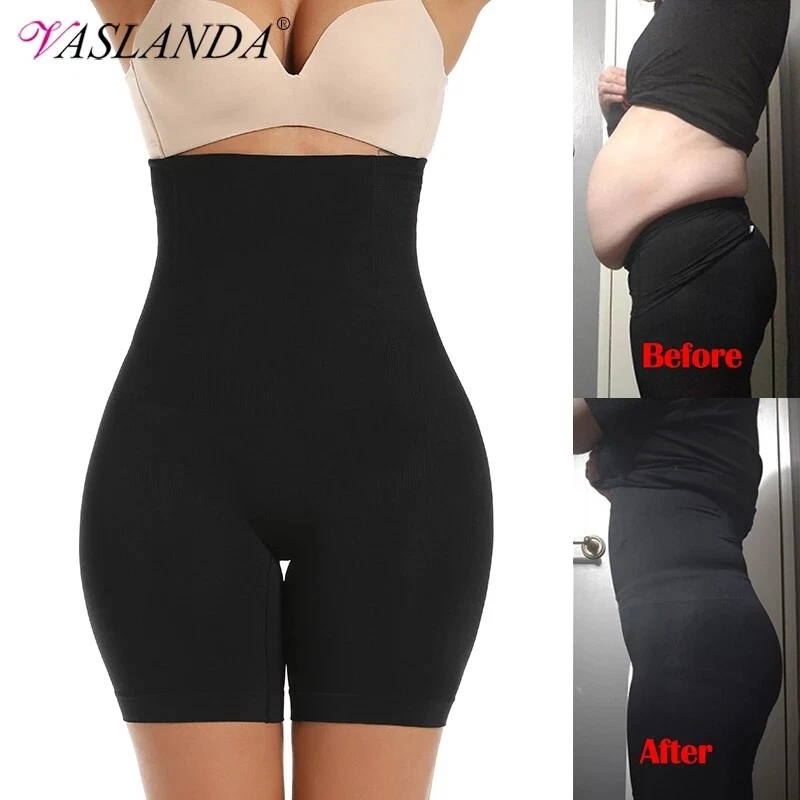 Women High Waist Shaper Shorts Pants Belly Control Body Shapewear