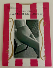 Victoria Secret Lasting Luxuries Control Top Pantyhose Large NAKED NEUTRAL NOS