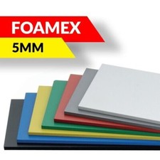 Foam PVC Light Weight Signage Sheet 5mm - Foamex® Board Blanks Craft
