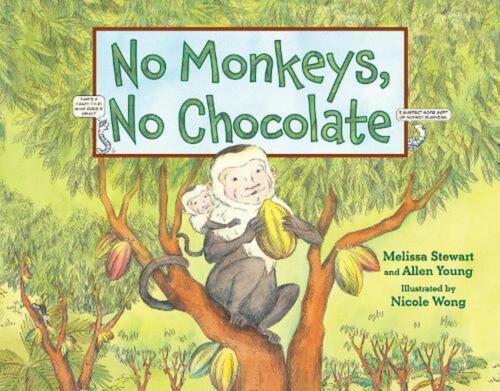 No Monkeys, No Chocolate by Melissa Stewart (English) Hardcover Book - 第 1/1 張圖片