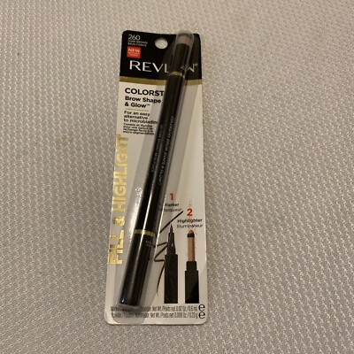 Revlon Colorstay Brow Shape & Glow Fill & Highlight 260 Dark Brown New
