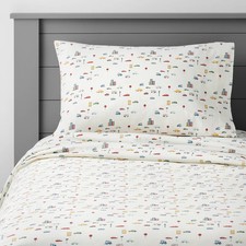 Full City Cars Cotton Kids' Sheet Set - Pillowfort