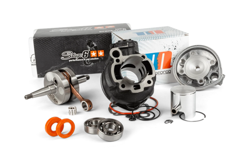 Motorpack Motoforce Racing Zylinder + Kurbelwelle 80ccm Grauguss AM6