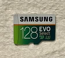Samsung 128GB Micro SDXC EVO Card UHS Flash Memory Card - Pre Owned