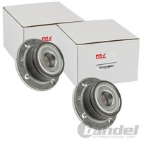2X NTY RADLAGER-SATZ Hinten Links Rechts Passend FÜR Fiat Doblo Stilo