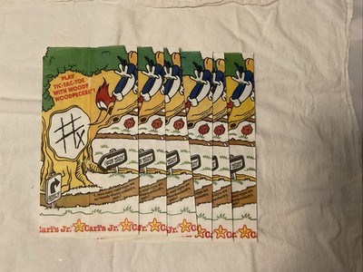 Woody Woodpecker And Friends Carl s Jr. Kid Meal Paper Bag (6)