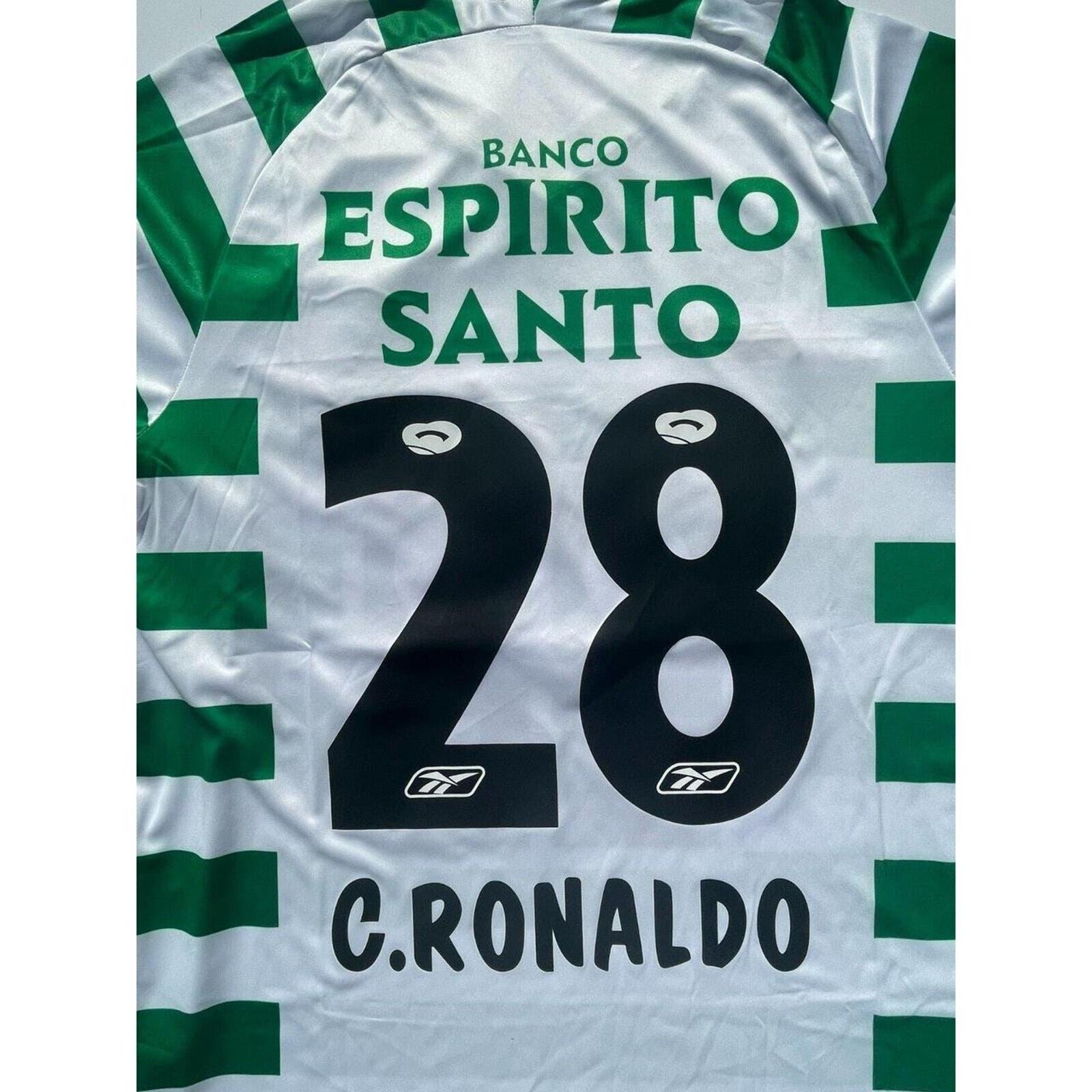 Sporting Lisbon Cristiano Ronaldo 2003/2004 Jersey Portugal CR7 Men's L thumbnail 6