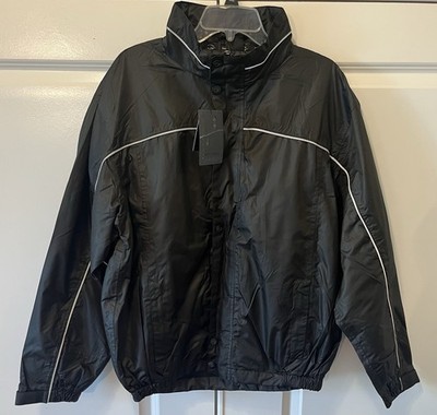 NWT RAY COOK TECH MENS WINDBREAKER  WATERPROOF JACKET SIZE MEDIUM