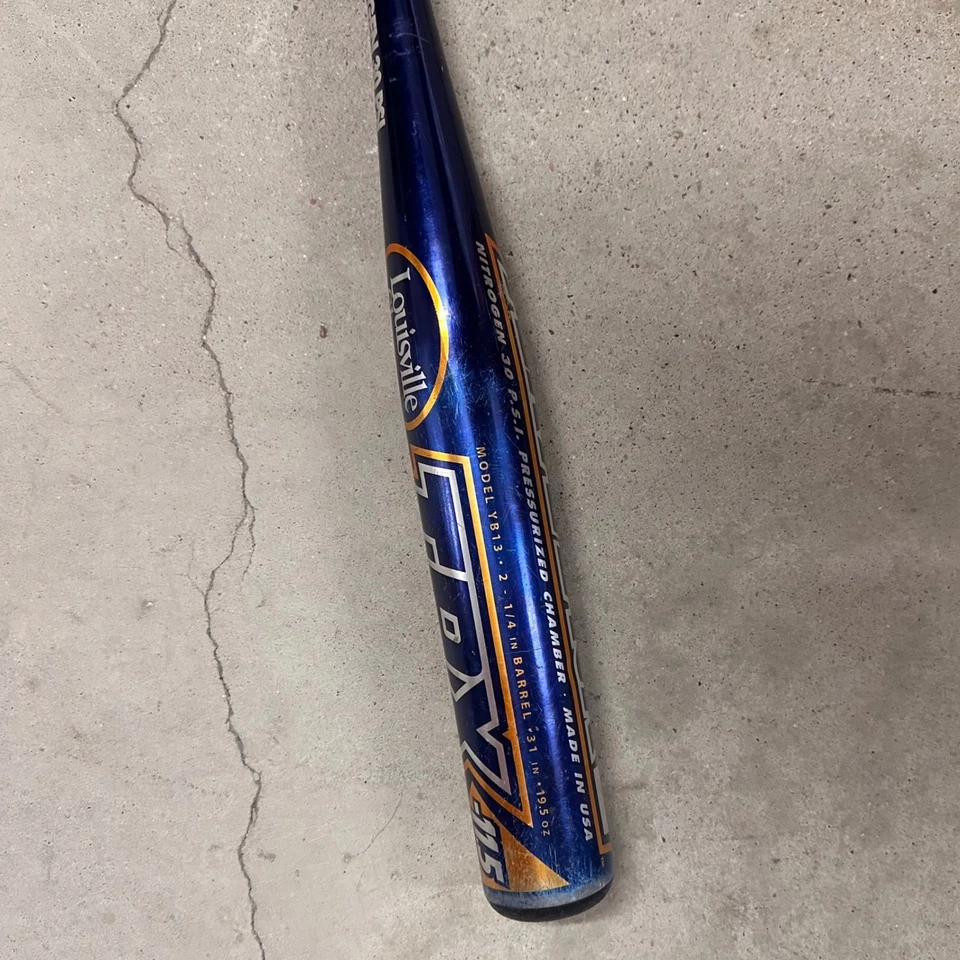 Louisville Slugger TPX Air Attack2 -11.5 Baseball Bat 31 in 19.5 oz YB13 30 PSI - Image 3 of 4