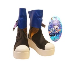 Honkai: Star Rail Bailu Shoes Cosplay Women Brown Boots