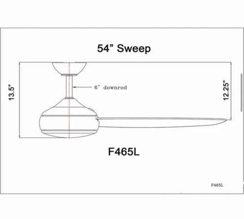 Minka Aire Concept IV 54 in Integrated LED Indoor Outdoor Smart Ceiling Fan NEW - Picture 3 of 13