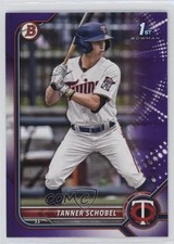 2022 Bowman Draft Purple /250 Tanner Schobel #BD-28 0zg4