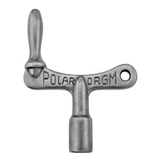 ROLLER SKATE Key POLAR c.1920's-40's DRGM - Antique Key Vintage Key - ref.k606